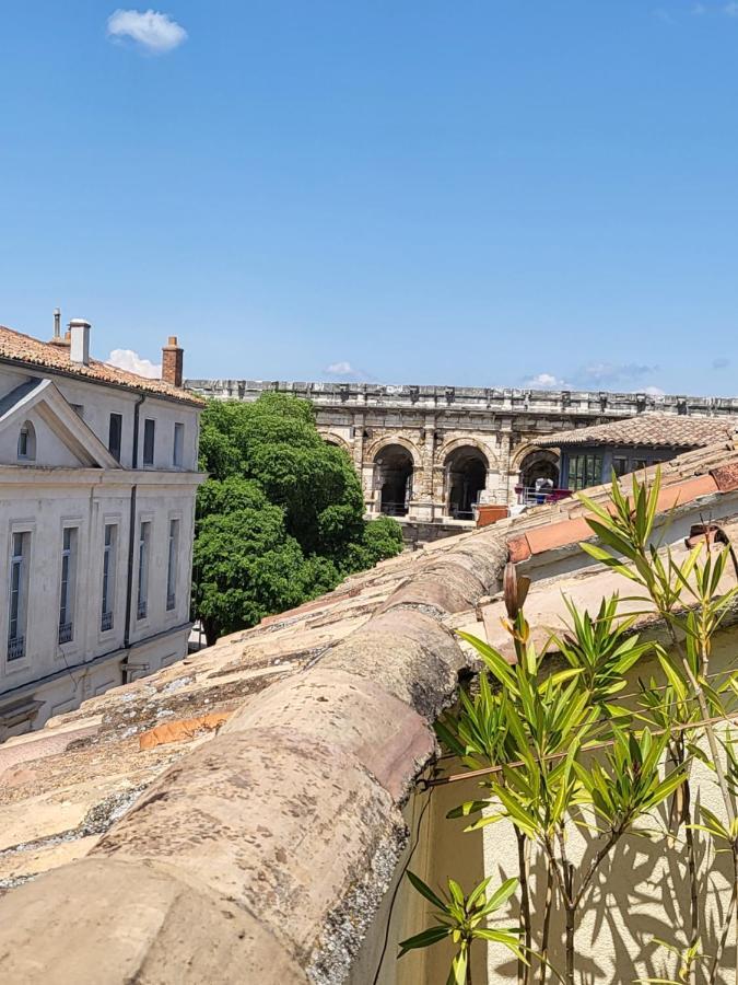 La Dolce Vita Nimoise Terrasse 100 M Des Arenes Nîmes Exterior foto